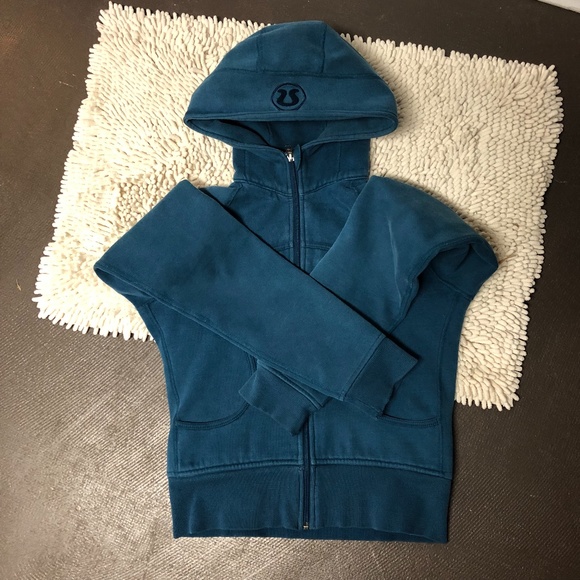 Lululemon Blue Scuba Hoodie - Picture 1 of 5